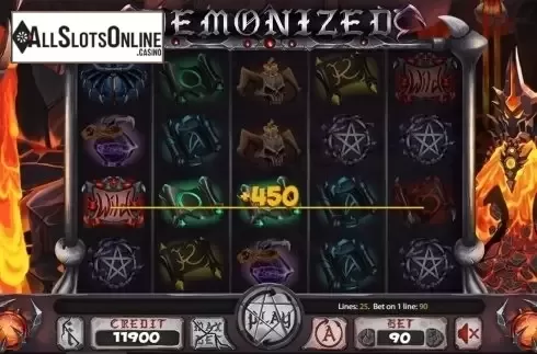 Game workflow 3. Demonized from X Card