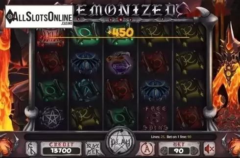 Game workflow 2. Demonized from X Card