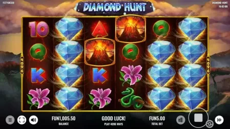 Diamond Hunt slot screenshot 1