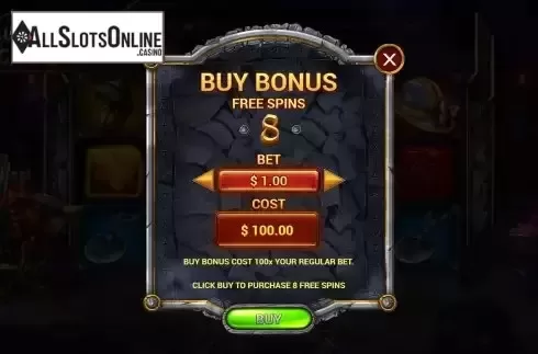 Buy Feature Screen