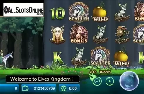 Reel Screen. Elves Kingdom (Manna Play) from Manna Play