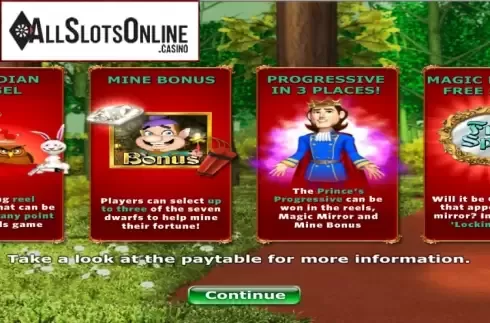 Screen2. Fairest of them All from Playtech