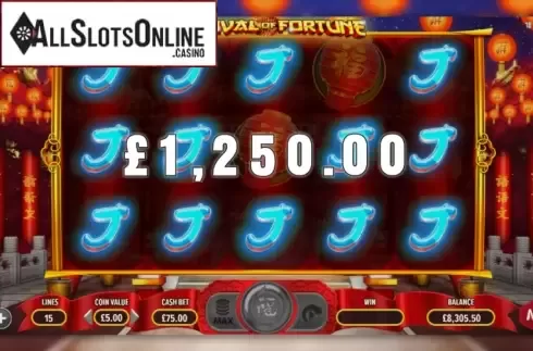 Win Screen 3. Festival Of Fortune from NetGaming