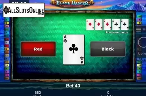 Double Up. Flame Dancer from Greentube