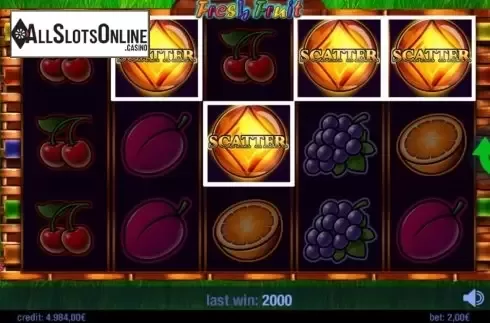 Win Screen 1. Fresh Fruit (Swintt) from Swintt