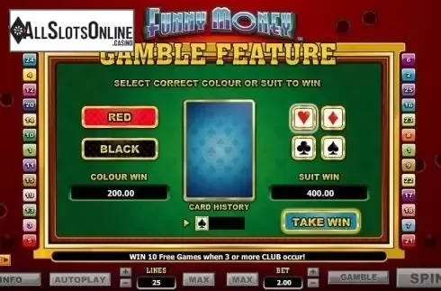 Screen5. Funny Money from NextGen