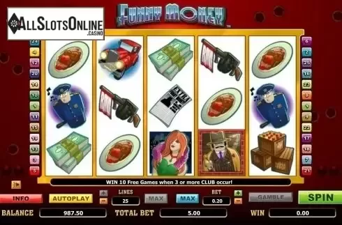 Screen4. Funny Money from NextGen