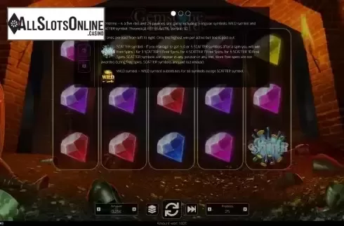 Features screen
