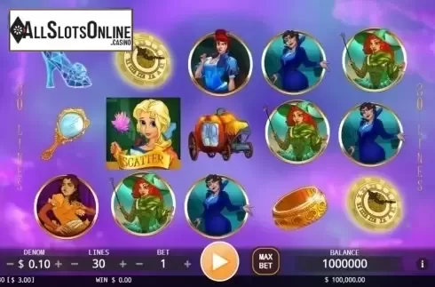 Reel screen. Glass Slipper ( KA GAMING) from KA Gaming