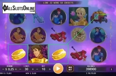Win screen. Glass Slipper ( KA GAMING) from KA Gaming
