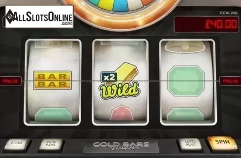 Screen9. Gold Bars Nudge from Cayetano Gaming