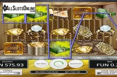 Win screen 2. Gold Vault from Concept Gaming