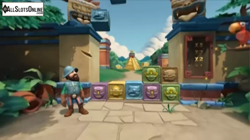Spin Animation. Gonzo's Quest VR from NetEnt