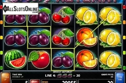 Screen 2. Groovy Automat from Casino Technology