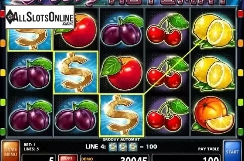 Screen 3. Groovy Automat from Casino Technology