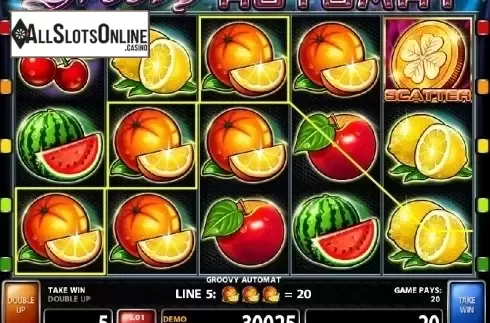 Screen 4. Groovy Automat from Casino Technology