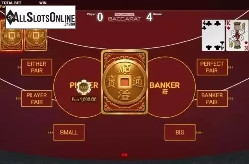 Reel screen. High Roller Baccarat No commission from OneTouch