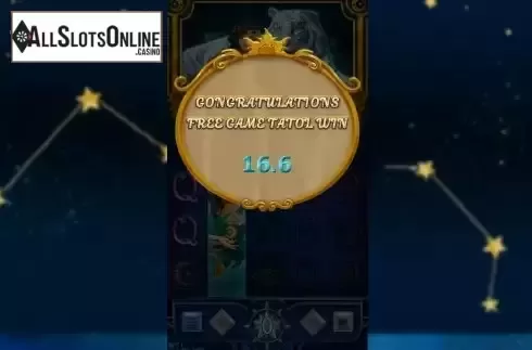 Win Free Spins screen