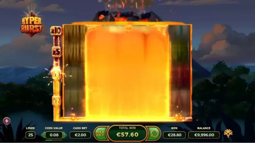Hyperburst slot screenshot 2