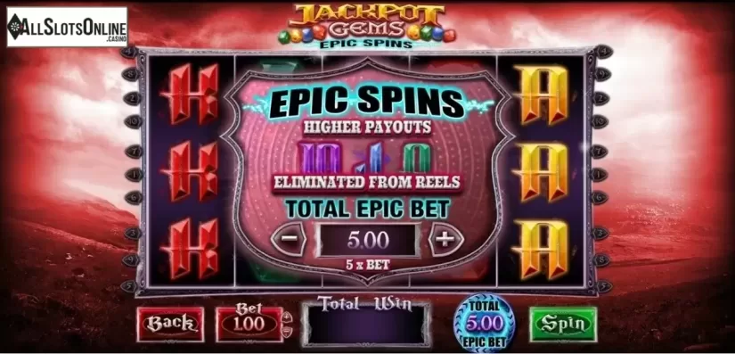 Screen2. Jackpot Gems from Blueprint