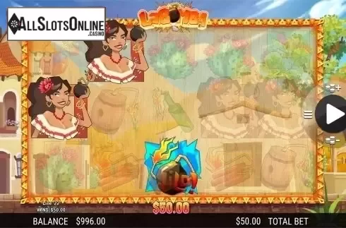 Wild win screen. La Bomba from Side City