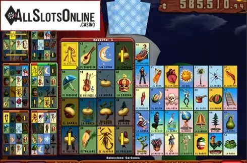 Game Screen 2. La Loteria Mexicana Bonus from ZITRO