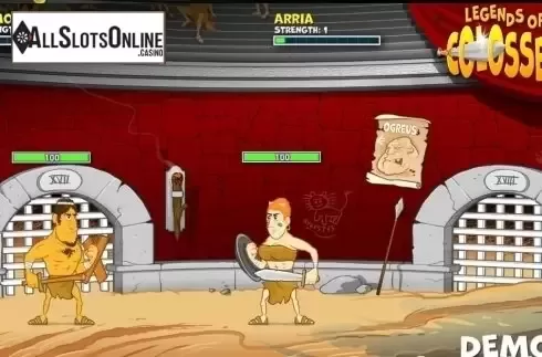 Bonus Game 2. Legends of the Colosseum from PAF