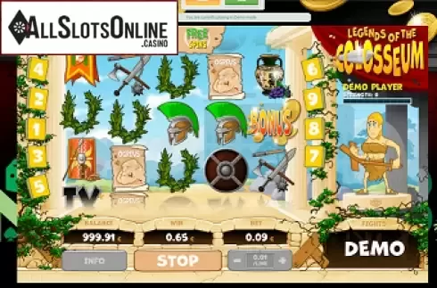 Win Screen 2. Legends of the Colosseum from PAF