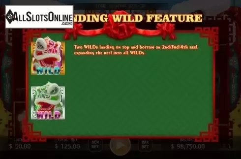 Features 2. Lion Dance (KA Gaming) from KA Gaming