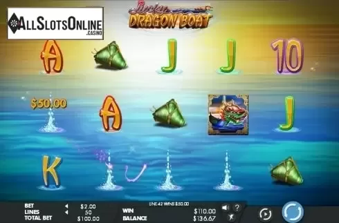 Screen 2. Lucky Dragon Boat from Genesis