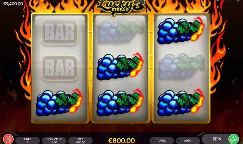 Lucky Streak 3 slot screenshot 2