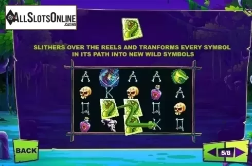 Paytable 5. Maji Wilds from Playtech