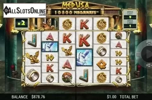 Free Spins 2. Medusa Megaways from NextGen