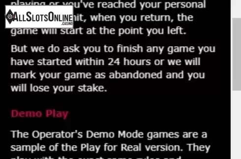Game rules 3