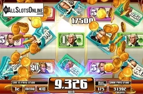 Win Screen. Money Magnet from Incredible Technologies