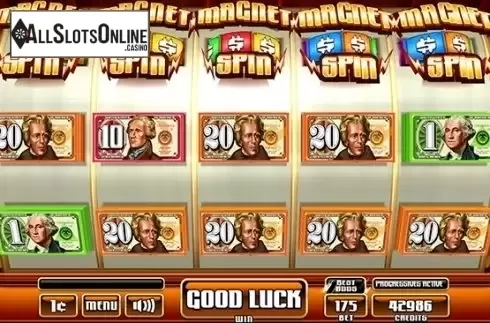 Win Screen2. Money Magnet from Incredible Technologies