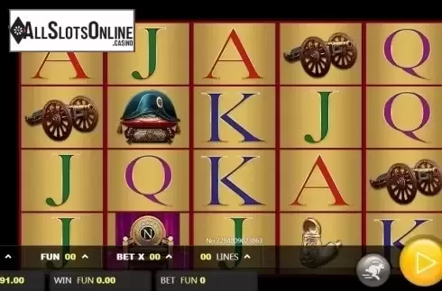 Reel screen. Napoleon (JDB168) from JDB168