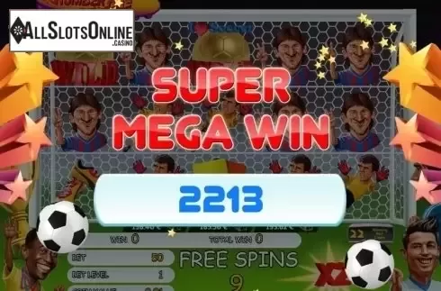 Mega Big Win screen. Number One from Fugaso