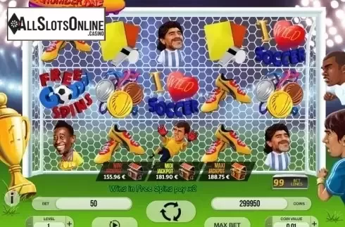 Reel screen. Number One from Fugaso