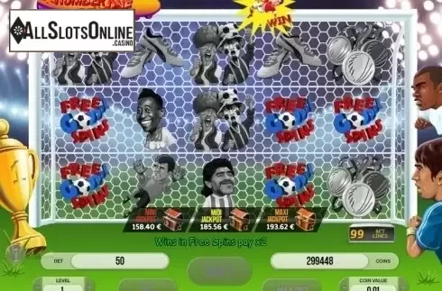 Scatter screen. Number One from Fugaso