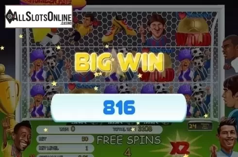 Big Win screen. Number One from Fugaso