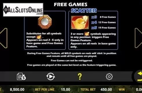 Features. Panda Payday from Aspect Gaming