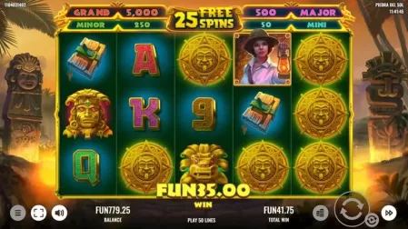 Piedra del Sol slot screenshot 7