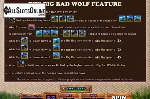 Screen2. Piggy Fortune from Microgaming