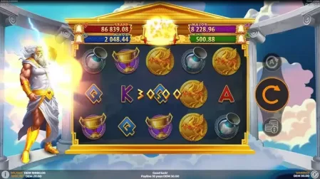 Power of Zeus slot screenshot 2