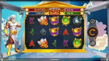 Power of Zeus slot screenshot 1