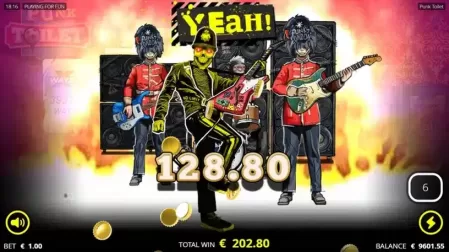 Punk Toilet slot screenshot 7