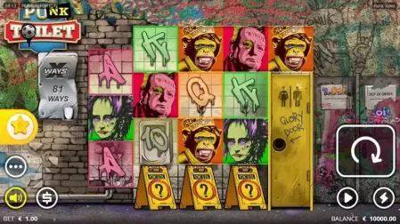 Punk Toilet slot screenshot 1