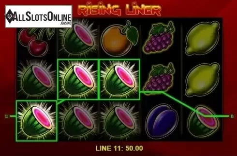 Win Screen 2. Rising Liner from Merkur