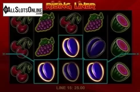 Win Screen. Rising Liner from Merkur